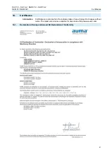 Предварительный просмотр 57 страницы AUMA SA 07.2 Operation Instructions Manual