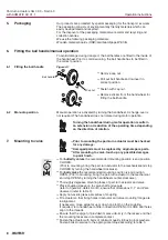 Предварительный просмотр 8 страницы AUMA SG 03.3 Series Operation Instructions Manual