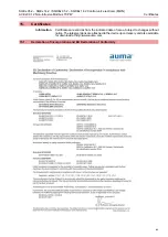 Предварительный просмотр 83 страницы AUMA SQEx 05.2 Operation Instructions Manual