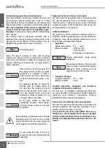 Preview for 8 page of Aumuller 521620 Assembly And Commissioning Instructions