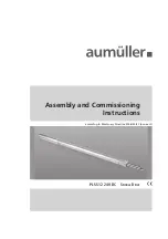 Предварительный просмотр 1 страницы Aumuller 576800 Assembly And Commissioning Instructions