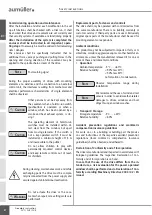 Preview for 8 page of Aumuller FV1 Assembly And Commissioning Instructions