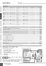 Preview for 10 page of Aumuller FV1 Assembly And Commissioning Instructions