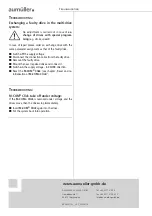 Preview for 4 page of Aumuller M-COM Click Assembly And Commissioning Instructions