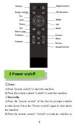 Предварительный просмотр 6 страницы AUN X5 Operating Manual