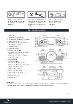 Preview for 3 page of auna multimedia 10008986 Manual