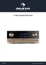 auna multimedia AMP-7100 Manual preview