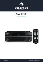 auna multimedia AV2-H338 Manual preview