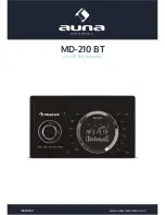 Preview for 1 page of auna multimedia MD-210 BT Instructions Manual