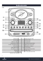 Предварительный просмотр 4 страницы auna multimedia NR-620 Instructions Manual