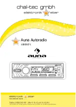 Preview for 1 page of auna 10005071 Manual