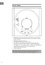 Предварительный просмотр 16 страницы auna 10006335 Instructions Manual