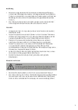 Предварительный просмотр 5 страницы auna 10027419 Instruction Manual