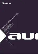 auna 10032834 Manual preview