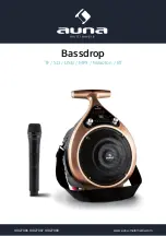 auna Bassdrop 10027086 Instruction Manual preview