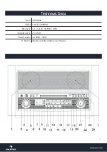 Предварительный просмотр 9 страницы auna Belle Epoque 1906 Manual