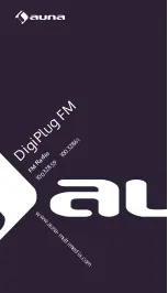 Preview for 1 page of auna DigiPlug FM Manual