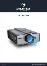 Предварительный просмотр 1 страницы auna LED-Beamer 10005060 Manual