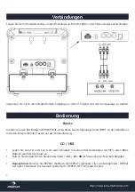 Предварительный просмотр 8 страницы auna RockStage Instruction Manual