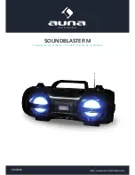 auna SOUNDBLASTER M User Manual preview