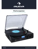 auna TT-186E User Manual preview