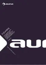 Preview for 1 page of auna X-Gaming 10033070 Manual