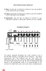 Предварительный просмотр 8 страницы Aunex AP-4EQ Installation And Operation Manual