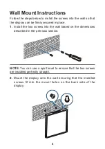 Предварительный просмотр 5 страницы AUO A.R.T. 17 Quick Start Manual