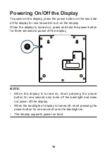 Предварительный просмотр 11 страницы AUO A.R.T. 17 Quick Start Manual