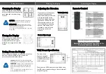 Preview for 2 page of AUO OFH55C Quick Start Manual