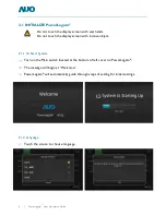 Предварительный просмотр 6 страницы AUO PowerLegato User'S Operation Manual