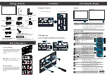 Предварительный просмотр 2 страницы AUO PUS43A Quick Start Manual