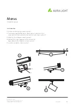 Aura Light Morus Installation Manual предпросмотр