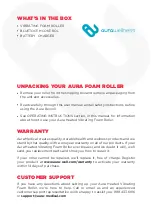 Preview for 3 page of Aura Medical aurawellness MG40 User Manual