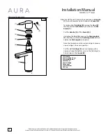 Предварительный просмотр 5 страницы Aura AFADI01R-CH Series Installation Manual