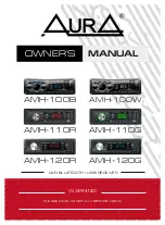 Предварительный просмотр 1 страницы Aura AMH-100B Owner'S Manual