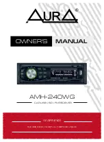 Aura AMH-240WG Owner'S Manual предпросмотр