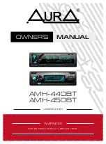 Aura AMH-440BT Owner'S Manual preview