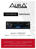 Предварительный просмотр 1 страницы Aura AMH-77DSP Owner'S Manual