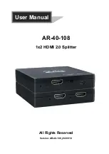 Aura AR-40-108 User Manual preview