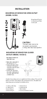 Предварительный просмотр 6 страницы Aura Magnetic Control 105DJ Series User Manual