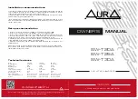 Aura SW-T20A Owner'S Manual предпросмотр