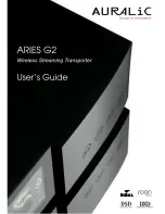 Auralic ARIES G2 User Manual preview