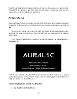 Предварительный просмотр 28 страницы Auralic ARIES G2 User Manual