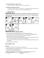 Preview for 8 page of AuraMist AM12MF18-1 Owner'S Manual