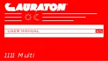 Предварительный просмотр 1 страницы AURATON 1111 Multi User Manual