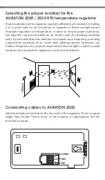 Предварительный просмотр 7 страницы AURATON 2030 User Manual