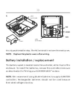 Предварительный просмотр 10 страницы AURATON 3021 Owner'S Manual