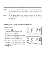 Предварительный просмотр 21 страницы AURATON 3021 Owner'S Manual