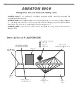 Preview for 3 page of AURATON AURATON 8000 Owner'S Manual